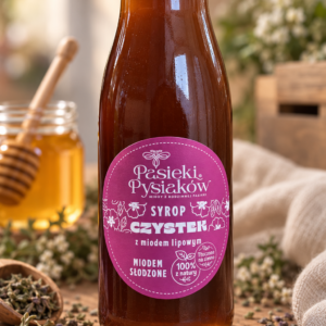 Syrop CZYSTEK z miodem lipowym 250 ml